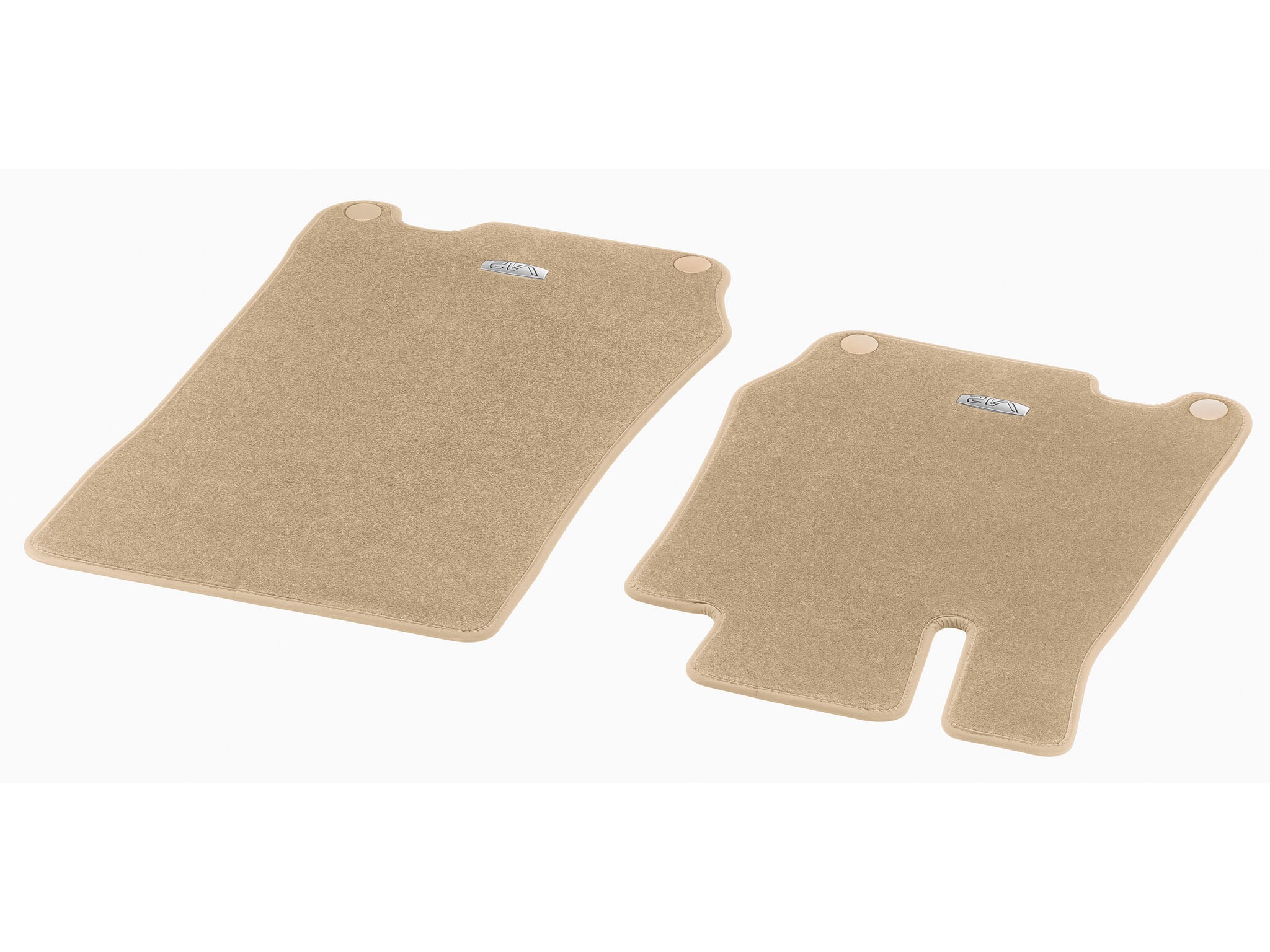 Velour floor mats CLASSIC, Set, Set of 2