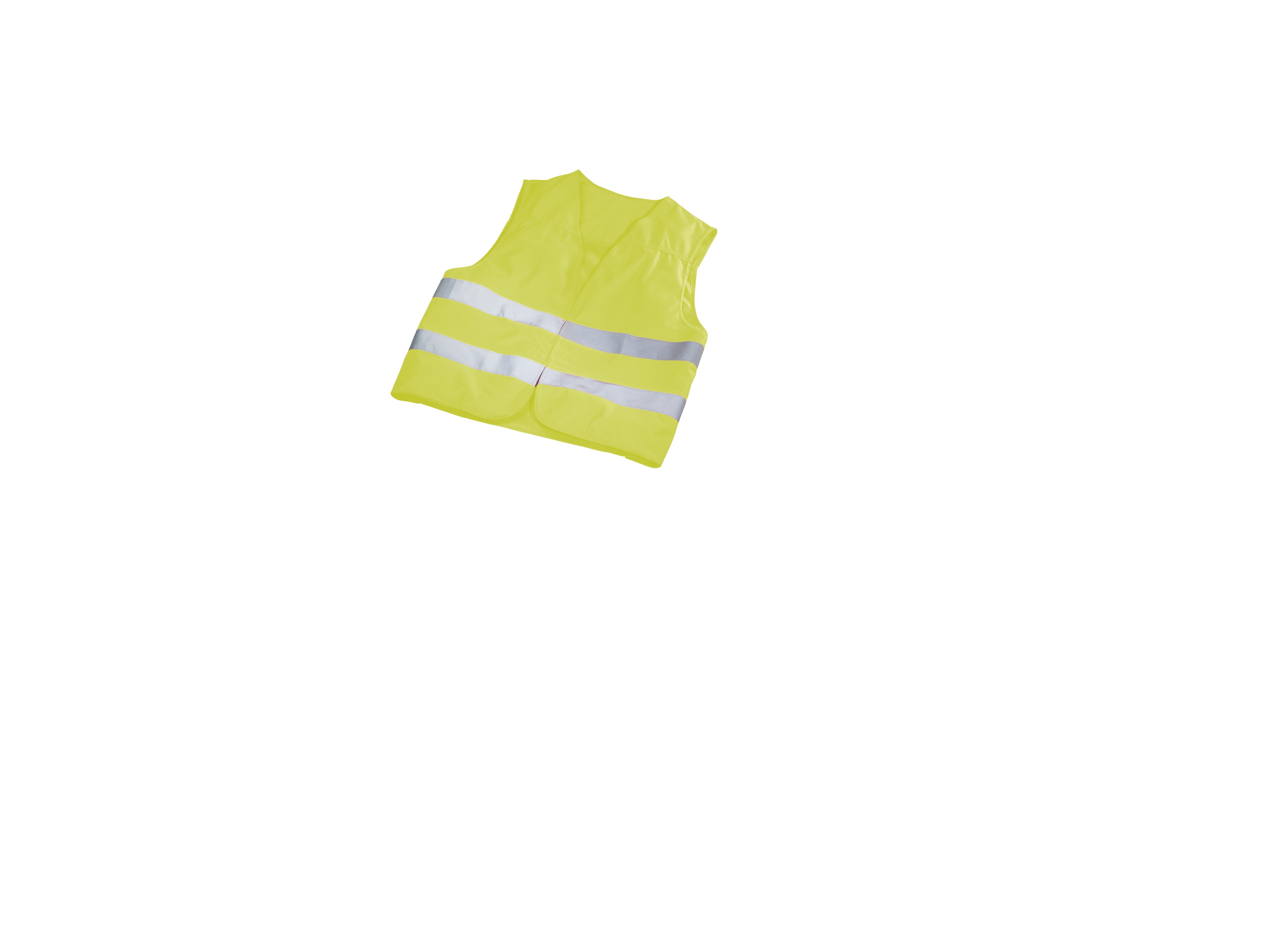 Fluorescent jackets, compact, USA/CAN - yellow, Polyester, LHD/RHD