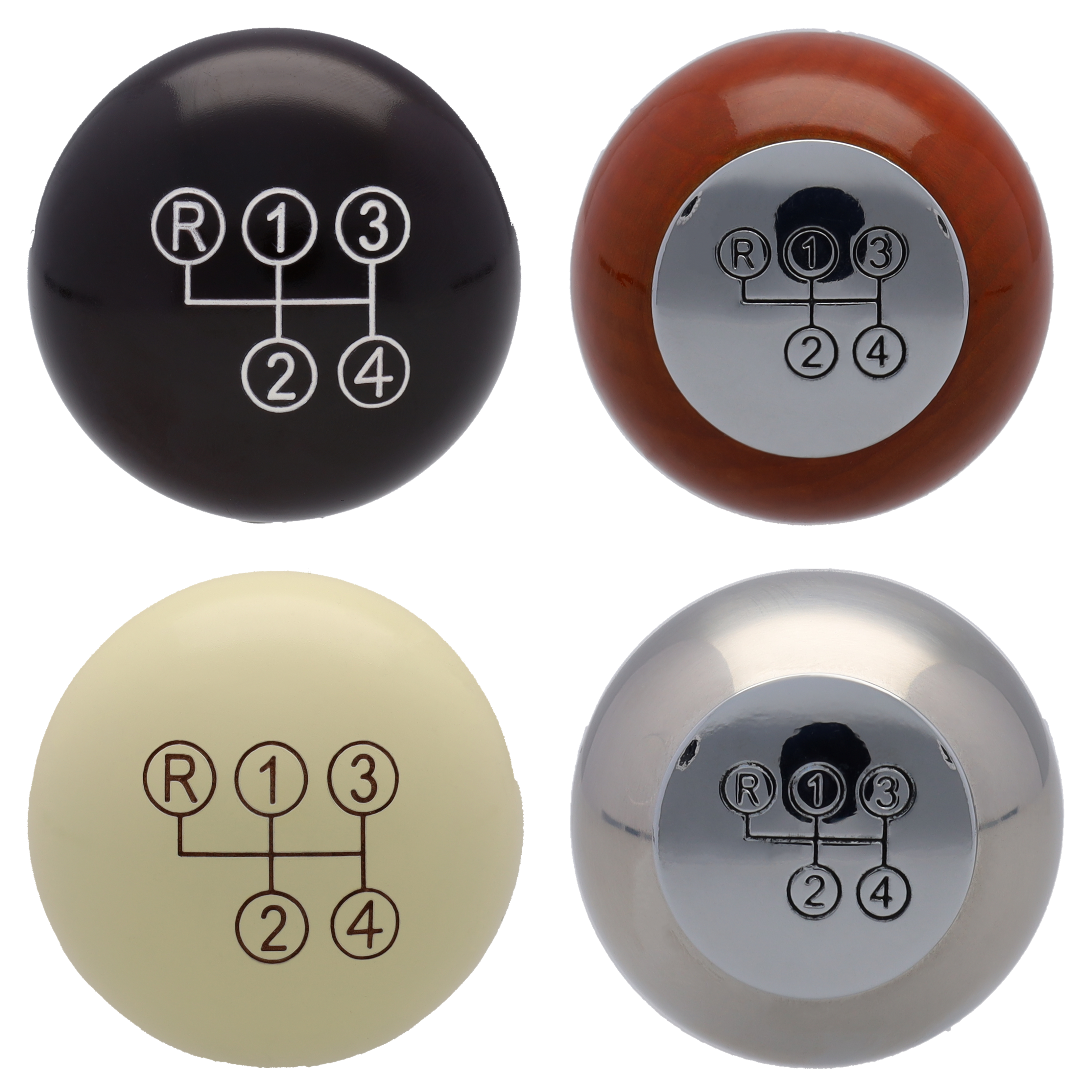 Wine stoppers, Set of 4 - silver-coloured / ivory / wine red, Stainless steel / Wood