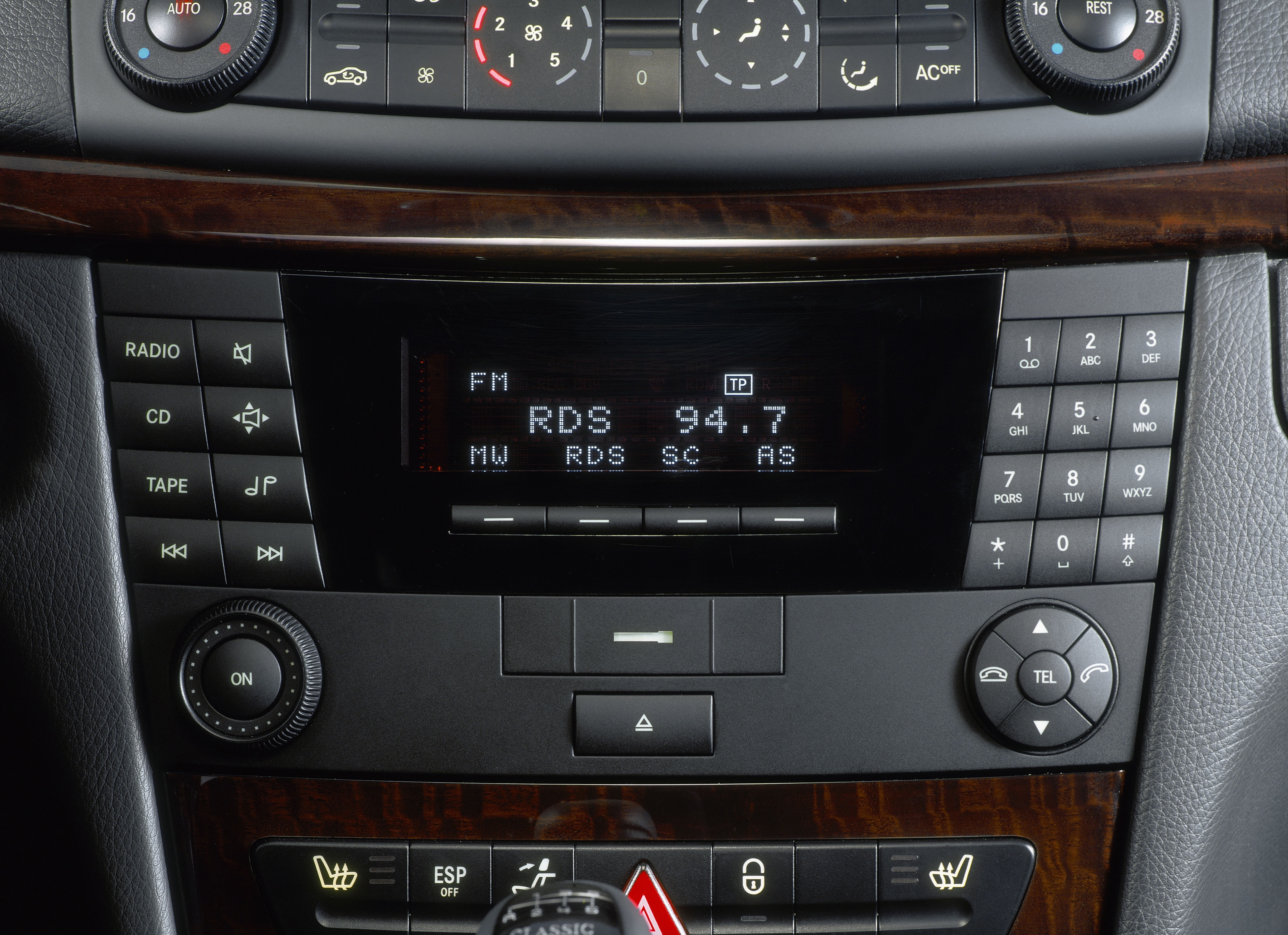 Audio 20 CD head unit, with CD changer, NTG2.5